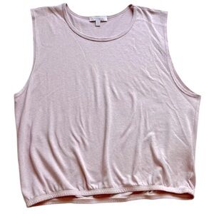 Women's Pink Sleeveless Top